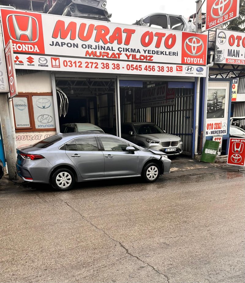 TOYOTA COROLLA HURDA BELGELİ ÇIKMA PARÇA OLARAK SATILIK