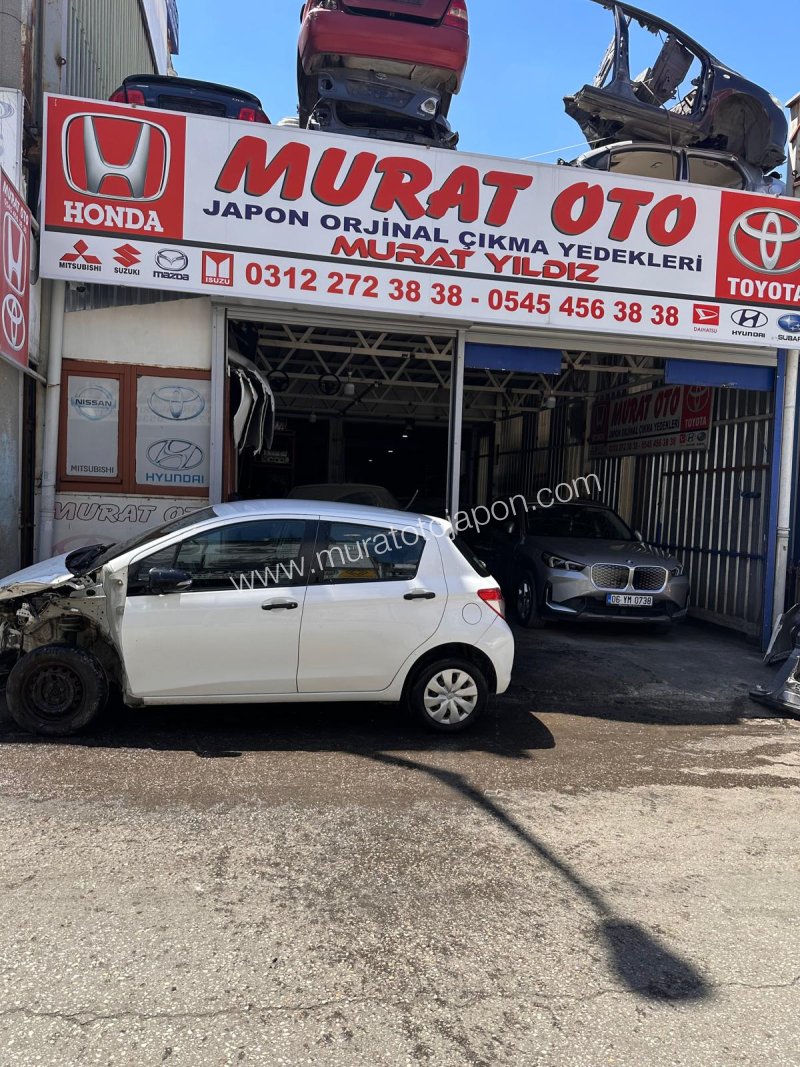TOYOTA YARİS HURDA BELGELİ PARÇA OLARAK SATILIK